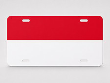 Country Flag Inspired 6x12 Aluminum License Plate Pick Your Country Novelty picture