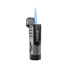 XIKAR Tactical Single-Jet Lighter, Gunmetal and Black - Powerful Flame, Rugge... picture