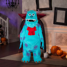 Disney 5.74-ft Freestanding Motion Activated Talking Sulley Life Size-Animated picture