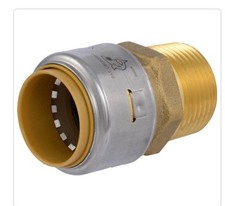 SharkBite MAX UR140A, 1-in. x 1-in. MNPT Push-to-Connect Male Adapter Fitting picture