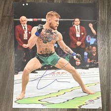 Connor McGregor Signed 8x10 Photo PSA Authenticated Autographed UFC MMA picture