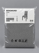 IKEA Bergmund Chair Slipcover - Nykvarn Grey Brand NEW picture