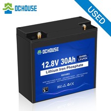 12V 30Ah LiFePO4 Lithium Battery Deep Cycles Fish Finder Trolling Motor Boat picture