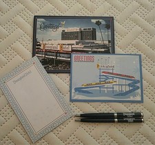 Disneyland Hotel-Vintage-style stationery Lot-NEW picture