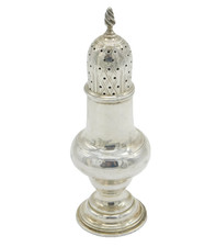 George III Sterling Silver Muffineer Sugar Caster Antique 1782 London picture