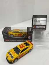 NASCAR 2022 JOEY LOGANO #22 SHELL PENNZOIL COLISEUM WIN 1/64 CAR DIECAST CHASSIS picture