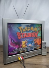 🔥Sylvania 2005 20” Retro Gaming🎮 Flat Screen CRT TV📺 W/remote Svideo AvInputs picture
