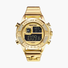 Philipp Plein The G.O.A.T. Digital Crystal   Bracelet Watch | 44mm | PWFAA0621 picture