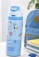 Owala FreeSip 32oz Insulated Leak Proof Water Bottle Built-In Straw Snoopy picture