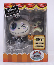 A4 Disney Showcase Miss Mindy Nightmare JACK NBC GITD Zero Signed Vinyl Figure picture