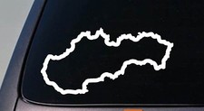 SLOVAKIA country sticker truck car window laptop vinyl decal 6