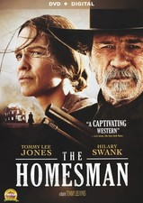 The Homesman (FACTORY SEALED) DVD Tommy Lee Jones Hilary Swank + Slipcover picture