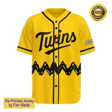 New Arrivals - Twins Peanuts Day 2026 Giveaway Jersey - All Size picture