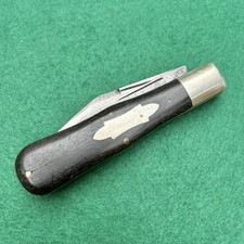 RARE 1872-1888 Naugatuck Cutlery Coke Bottle Swell Center Pocket Knife picture