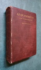 1904 AEQUANIMITAS Sir William Osler W/ ADDRESSES TO MEDICAL STUDENTS 1ST EDITION picture