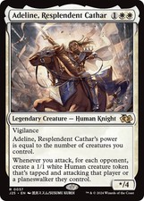 MTG Adeline, Resplendent Cathar (Anime) [Foundations Jumpstart] Near Mint Magic picture