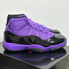 Nike Air Jordan 11 Purple Black High Top | Men's Sneakers Size 7-12 🔥 picture