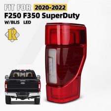 LED Tail Light w/ BLIS For 2020-2022 Ford F250 F-350 F-450 Super Duty Right Side picture