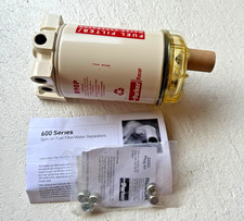Parker Racor 690R30 Fuel Filter Water Separator R90P 90 GPH 30 Micron NOS picture