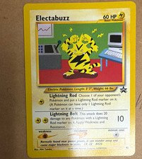 Wizards Pokemon TCG Electabuzz 46 Wotc Promo English 60 HP Basic Holo picture