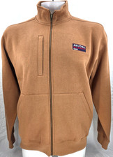 NEW Arizona Wildcats Brown Gear For Sports Full Zip Sweatshirt Jacket Men's L picture