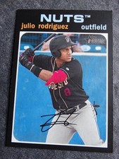 2020 Topps Heritage Minors #14 Julio Rodriguez Mariners Modesto Nuts Card picture