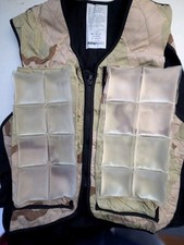 **SALE**2 Pack Of Techniche Cooling Vest W/Icepacks Beanie And Necktie Size L picture