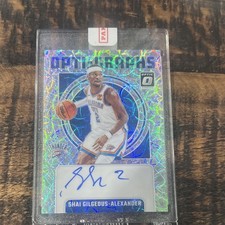 2024-25 Donruss Optic Shai Alexander Opti-Graphs Choice Prizm Auto #OG-SGA picture