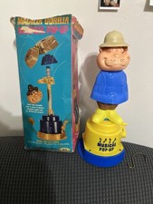 Vintage 1964 IDEAL Magilla Gorilla Musical Pop Up w/ original box Hanna Barbera picture
