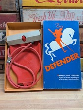 Vintage Rexall Drug Company Defender Two Qt Red Hot Water Bottle in Original Box picture