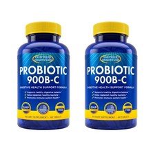 2x Nutrition Essentials Probiotics 900B-C With LACTASE 60ct Exp 2/28 picture