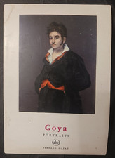 GOYA PORTRAITS - Maurice Serullaz / Fernand Hazan 1959 1ST Vintage Classical Art picture