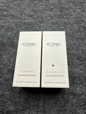 2 X NIB Iconic London Illuminator Liquid Shimmer Highlighter Original Shade Glow picture