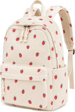 School Backpack for Girls Corduroy Lightweight Laptop Bag Travel College Bookbag picture