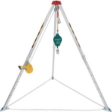 GARVEE Safety Confined Space Lifting Tripod Sewer Rescue Pole Kit with 1200 LBS  picture