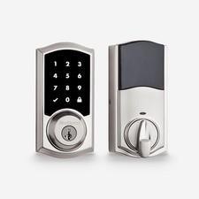Kwikset SmartCode 916 Touchscreen Deadbolt Satin Nickel - 99160020 Z-Wave picture