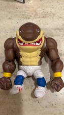 MATTEL STREET SHARKS 1994 Vintage action figure Big Slammu white Pants picture