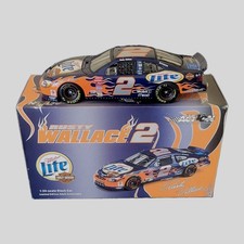 Action 1:24 2002 Taurus Rusty Wallace #2 Miller Lite LE  Harley Davidson *Read* picture