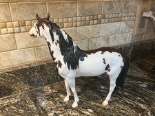 Breyerfest 2026 Midnattssol SR Pinto Murgese Stallion New 2,400 made picture