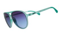 goodr Mach G 'Timeshare on Neptune' Polarized Aviator Sunglasses Green NEW LE picture