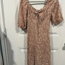 Sincerely-jules-for-bandier Women's Pink and Tan Dress picture