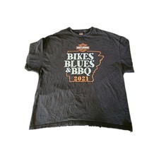 Pig Trail Harley-Davidson Rodgers Arkansas 3XL Blk T-Shirt Bikes Blues BBQ 2021 picture