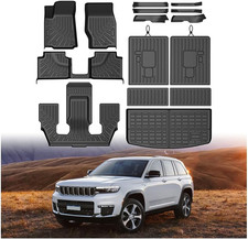 Floor Mat & Cargo Liner for Jeep Grand Cherokee L 2021-2026 (6-Seats W/O 2Nd Row picture