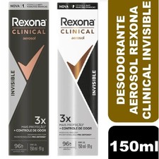 Rexona 2pk clinical antiperspirant Invisible 96h 150ml each picture