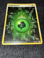 Pokemon TCG Grass Energy 101/106 Emerald Holo Basic Energy Card  w Swirl LP💥 picture