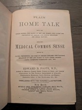 Anitque Plain Home Talk by Edward B. Foote (HC, 18888) picture