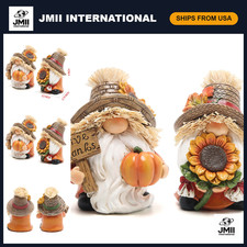 Thanksgiving Gnomes Decor - 2pcs Fall Home Decorations, Cute Holiday Accents picture