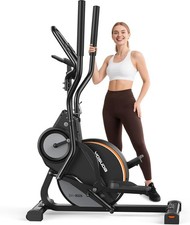 YOSUDA Magnetic Elliptical Exercise Machine with 16-Level Resistance For Home picture