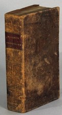 Mr Nathan Bailey's English dictionary shewing both the orthography 1736 picture