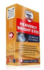 Ethos Heavenly Bright Eyes NAC Cataract Drops for Dogs & Pets 10ml USA FREE P&P picture